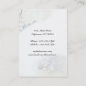 Romantic Wedding Planner Visitekaartje (Achterkant)
