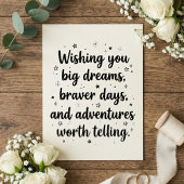 Romantic Wedding Quote Newlywed Bride Groom Kaart