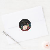 Romantic Wedding Shower Favor Stickers (Envelop)