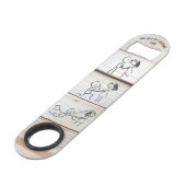 Romantic Wedding Voorstel - Bottle Opener Speed Flessenopener (Voorkant Gekanteld)