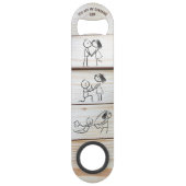 Romantic Wedding Voorstel - Bottle Opener Speed Flessenopener (Voorkant)