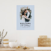 Romantic Welkomstteken voor bruiloft rond Romantic Poster (Keuken)
