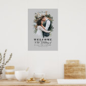 Romantic Welkomstteken voor bruiloft rond Romantic Poster (Keuken)