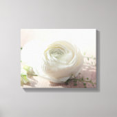 Romantic White Rose Canvas Afdruk (Voorkant)