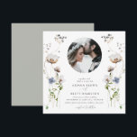 Romantic Wildflower Calligraphy Wedding Invitation Kaart<br><div class="desc">Romantic Wildflower Calligraphy Wedding Invitation. Rol neer en klik op dit collectie om de volledige reeks te vinden.</div>