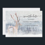 Romantic Winter Woodland Forest Save the Date<br><div class="desc">Romantic Winter Woodland Forest Save the Date - Wat een mooie manier om je zeer speciale date aan te kondigen. Sparen de Datum kenmerkt een prachtige, woodland sneeuwscène en , manuscripttypografie. Dankzij onze sjabloon van hoge kwaliteit kunt u uw Opslaan als datum zo eenvoudig personaliseren. Als u sparen de Datum...</div>
