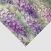 ROMANTIC WISTERIA DECOUPAGE TISSUE PAPER TISSUEPAPIER (Detail)
