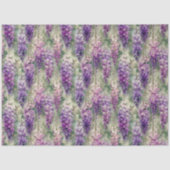 ROMANTIC WISTERIA DECOUPAGE TISSUE PAPER TISSUEPAPIER (Voorkant)