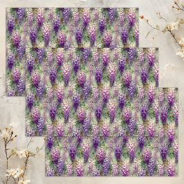ROMANTIC WISTERIA DECOUPAGE TISSUE PAPER TISSUEPAPIER