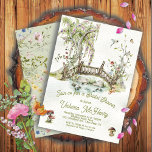 Romantic Woodland Bridge Wildflower Vrijgezellenfe Kaart<br><div class="desc">Waterverf Woodland Forest Bridal Shower-uitnodigingen in een programma voor zachte kleuren. Met een charmerende houthaven over een bronstroom met wilde bomen en wilde bloemen. vogels, vlinders en eekhoorn. Geweldig voor je bos, de Threated Vrijgezellenfeest Party. Alle formuleringen kunnen worden gewijzigd in een baby shower, een pensioenpartij, een repetitief diner, een...</div>