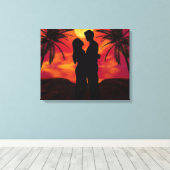 Romantic Wrapped Canvas Afdruk (Insitu (Houten vloer))