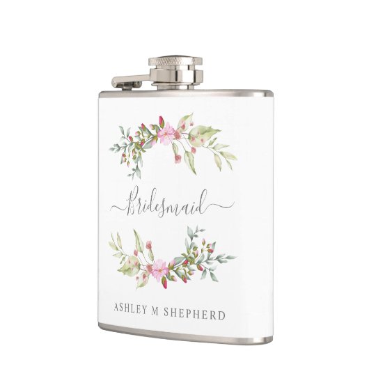 Romantic Wreath in Pink for Bridesmaids Heupfles (Links)