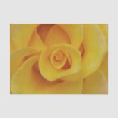 Romantic Yellow Rose Petals Tissuepapier (Voorkant)
