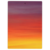 Romantic Yellow Tulip Klembord (Achterkant)