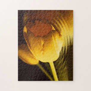 Romantic Yellow Tulip Legpuzzel