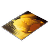 Romantic Yellow Tulip Notitieboek (Linkerzijde)
