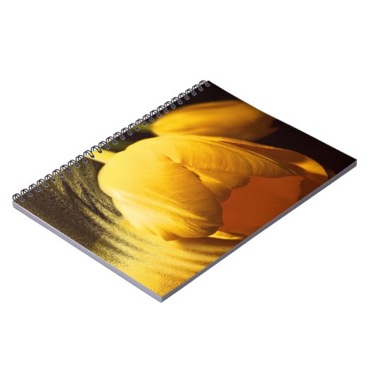 Romantic Yellow Tulip Notitieboek (Linkerzijde)