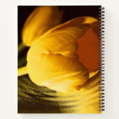 Romantic Yellow Tulip Notitieboek (Achterkant)