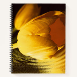 Romantic Yellow Tulip Notitieboek