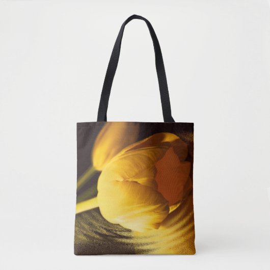 Romantic Yellow Tulip Tote Bag (Voorkant)