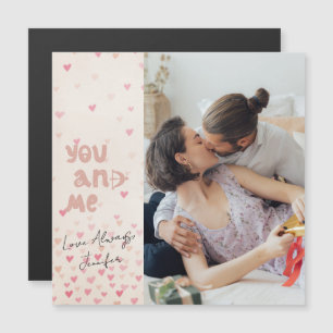 Romantic You and Me Valentijnsdag Photo Card