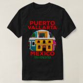 Romantic Zone Puerto Vallarta Mexico T-shirt (Design voorkant)