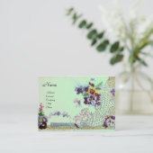 ROMANTICA 2 Monogram Visitekaartje (Staand voorkant)