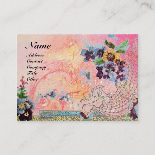 ROMANTICA 2 MONOGRAM VISITEKAARTJE (Voorkant)