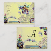 ROMANTICA 2 Monogram Visitekaartje (Voorkant / Achterkant)