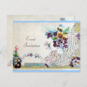 ROMANTICA 2 UITNODIGING BRIEFKAART (Voorkant / Achterkant)