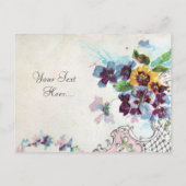 ROMANTICA 2 UITNODIGING BRIEFKAART (Achterkant)