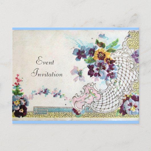 ROMANTICA 2 UITNODIGING BRIEFKAART (Voorkant)