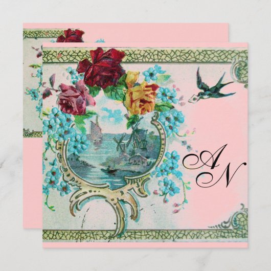 ROMANTİCA 3 MONOGRAM AANKONDIGING (Voorkant / Achterkant)