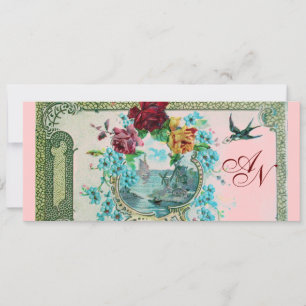 ROMANTİCA 3 MONOGRAM, blauw roze rood Aankondiging