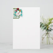 ROMANTİCA 3 MONOGRAM BRIEFPAPIER (Staand voorkant)