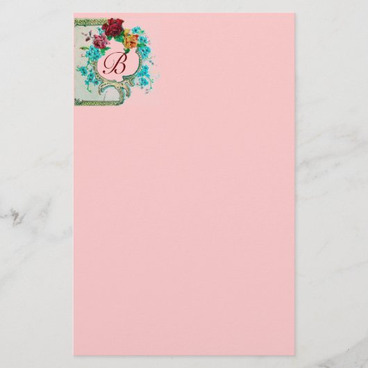 ROMANTİCA 3 MONOGRAM BRIEFPAPIER (Voorkant)