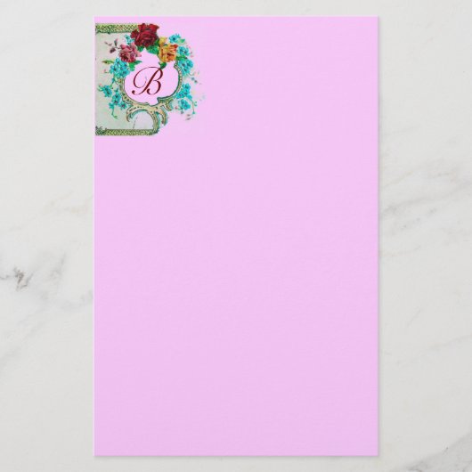 ROMANTİCA 3 MONOGRAM BRIEFPAPIER (Voorkant)