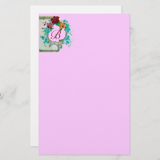 ROMANTİCA 3 MONOGRAM BRIEFPAPIER (Voorkant / Achterkant)