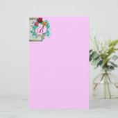 ROMANTİCA 3 MONOGRAM BRIEFPAPIER (Staand voorkant)