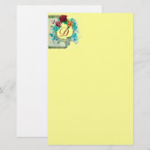 ROMANTİCA 3 MONOGRAM BRIEFPAPIER (Voorkant / Achterkant)