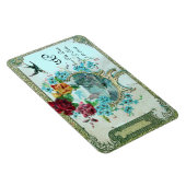 ROMANTİCA 3 MONOGRAM, slaat de datum op Magneet (Rechterzijde)