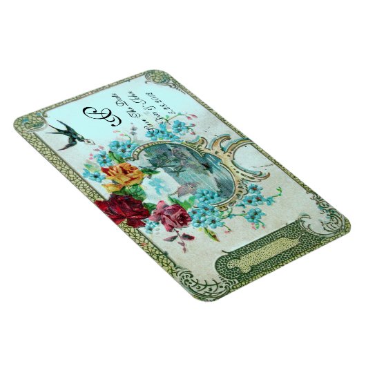 ROMANTİCA 3 MONOGRAM, slaat de datum op Magneet (Rechterzijde)