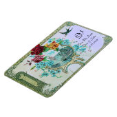 ROMANTİCA 3 MONOGRAM, slaat de datum op Magneet (Linkerzijde)