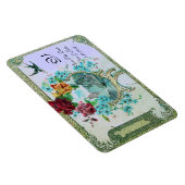 ROMANTİCA 3 MONOGRAM, slaat de datum op Magneet (Rechterzijde)