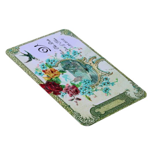 ROMANTİCA 3 MONOGRAM, slaat de datum op Magneet (Rechterzijde)