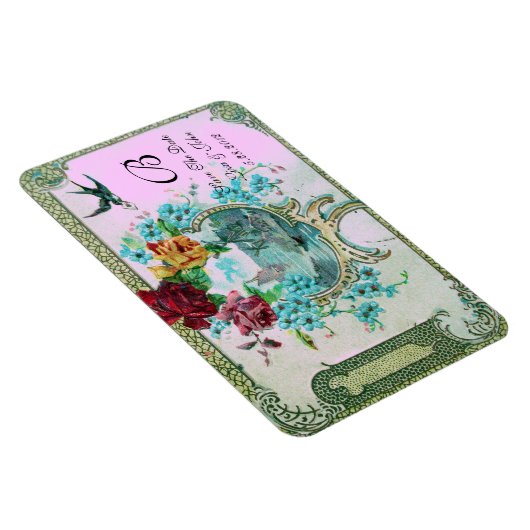 ROMANTİCA 3 MONOGRAM, sparen de Datum, Wit Magneet (Rechterzijde)