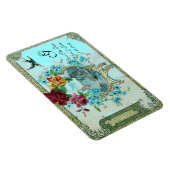 ROMANTİCA 3 MONOGRAM, sparen de Datum, Wit Magneet (Rechterzijde)