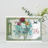 ROMANTİCA 3 MONOGRAM white, champagne metallic Aankondiging (Staand voorkant)