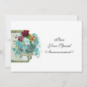 ROMANTİCA 3 MONOGRAM white, champagne metallic Aankondiging (Achterkant)