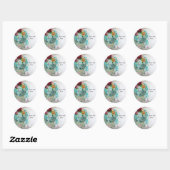 ROMANTICA 3 RONDE STICKER (Vel)
